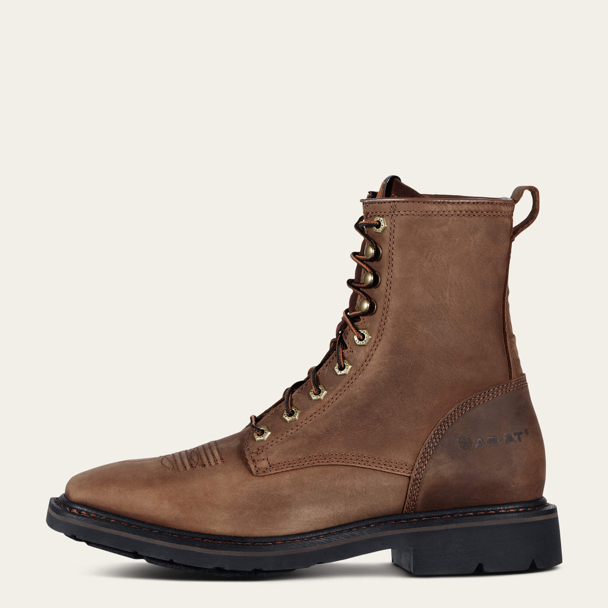 Ariat Recommended | Cascade 8" Wide Square Toe Work Boot