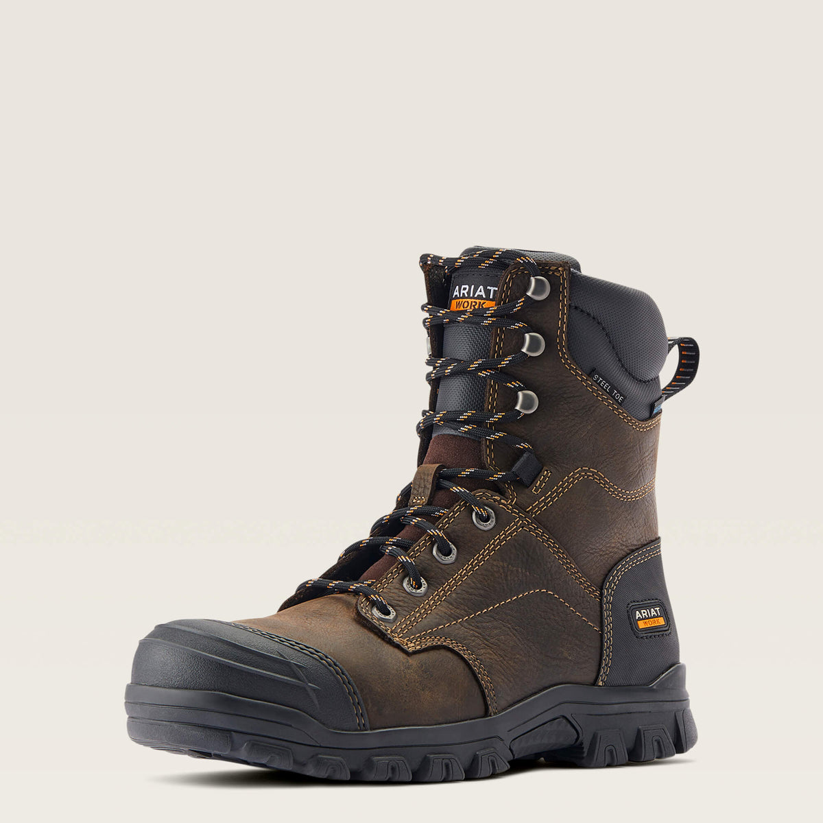 Ariat Great Value | Treadfast 8" Waterproof Steel Toe Work Boot