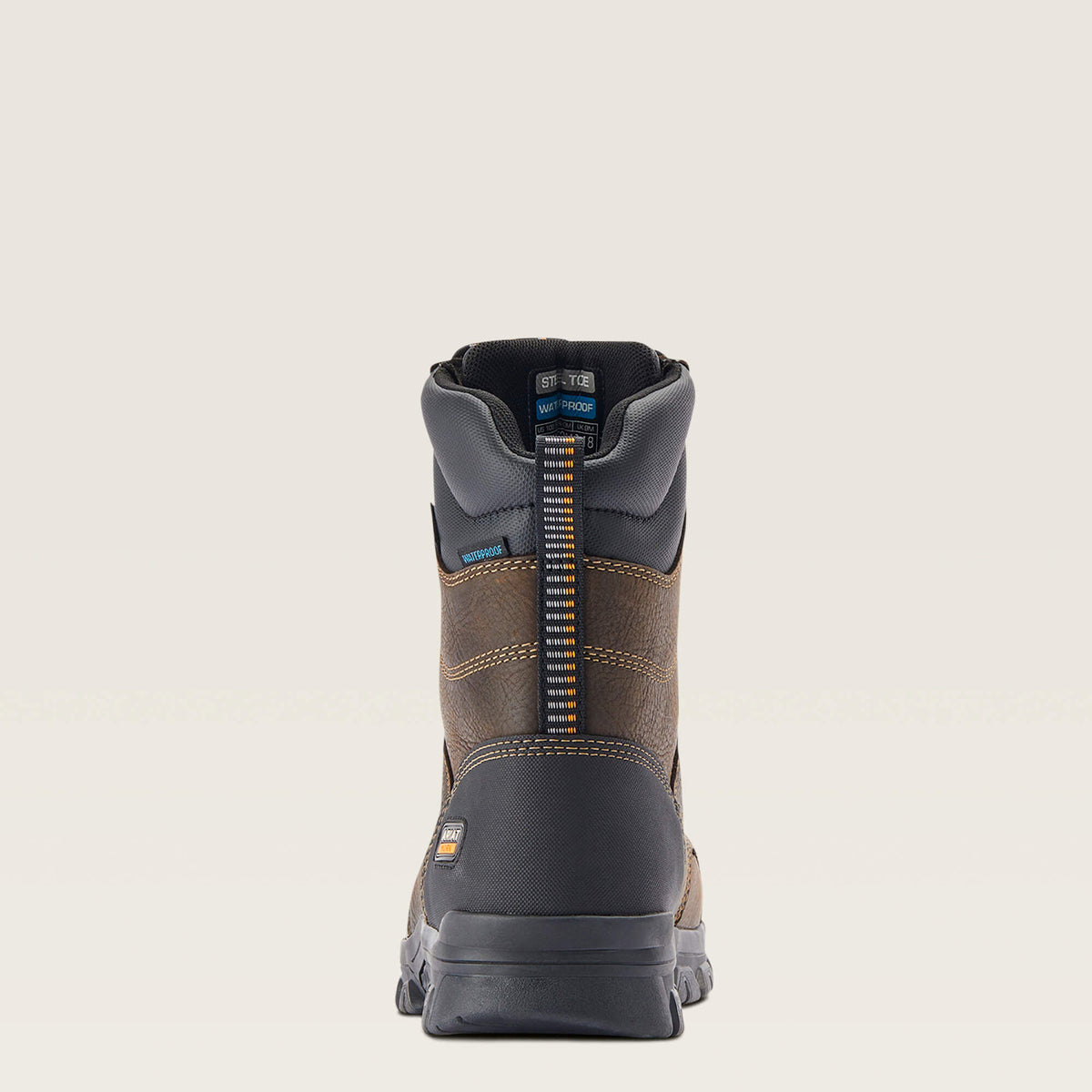 Ariat Great Value | Treadfast 8" Waterproof Steel Toe Work Boot