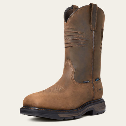 Ariat Best Seller | WorkHog XT Patriot Waterproof Carbon Toe Work Boot