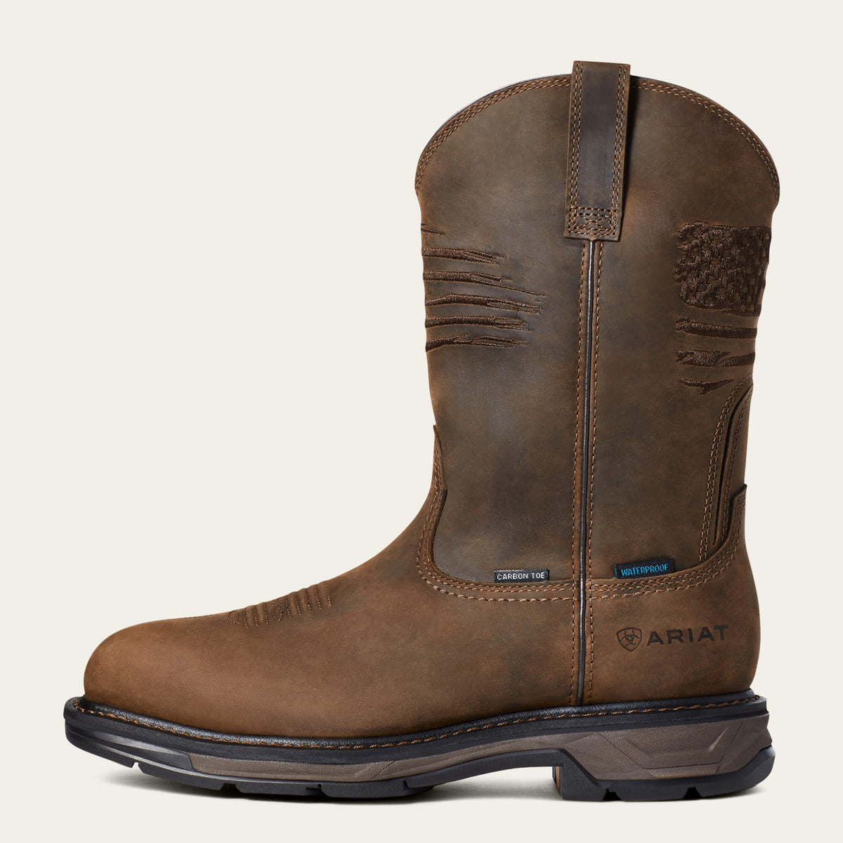 Ariat Best Seller | WorkHog XT Patriot Waterproof Carbon Toe Work Boot