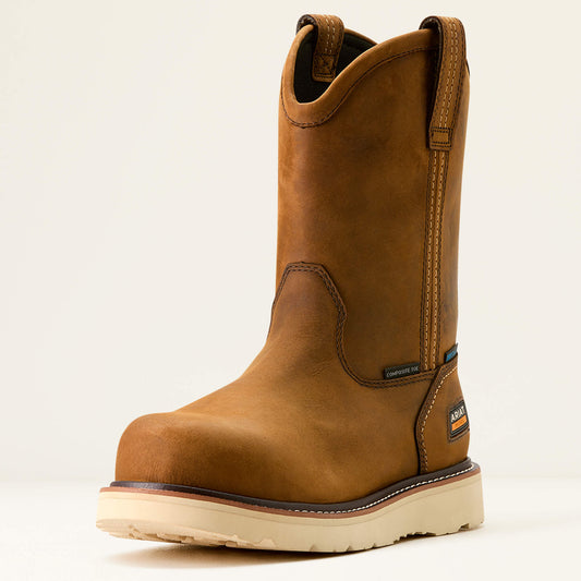 Ariat Sale | Rebar Wedge Pull-On Waterproof Composite Toe Work Boot