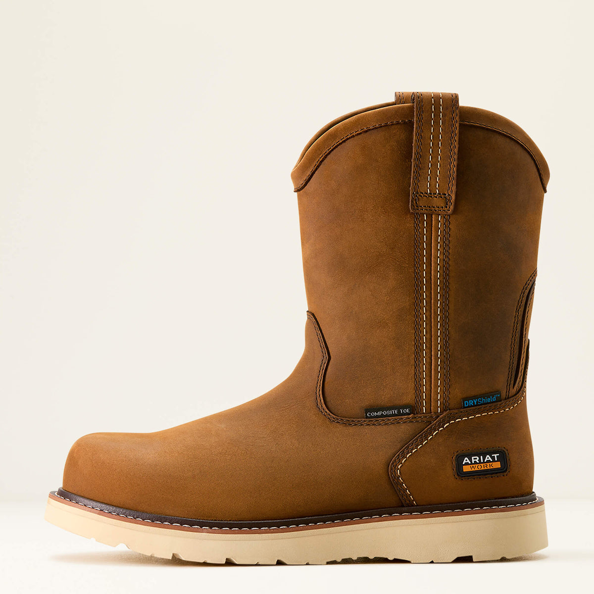 Ariat Sale | Rebar Wedge Pull-On Waterproof Composite Toe Work Boot
