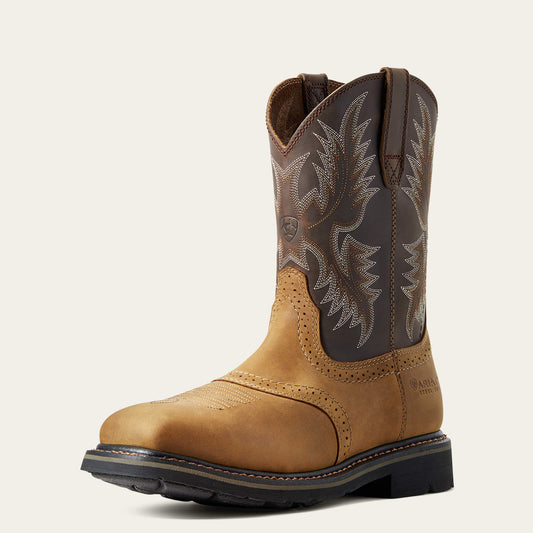 Ariat Quality | Sierra Wide Square Toe Steel Toe Work Boot