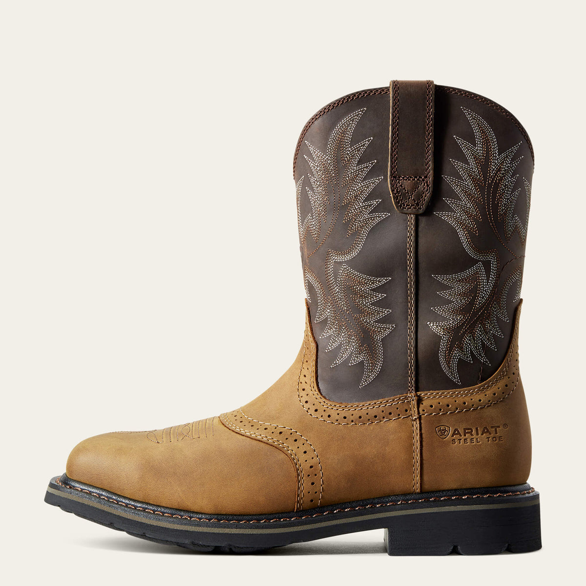 Ariat Quality | Sierra Wide Square Toe Steel Toe Work Boot