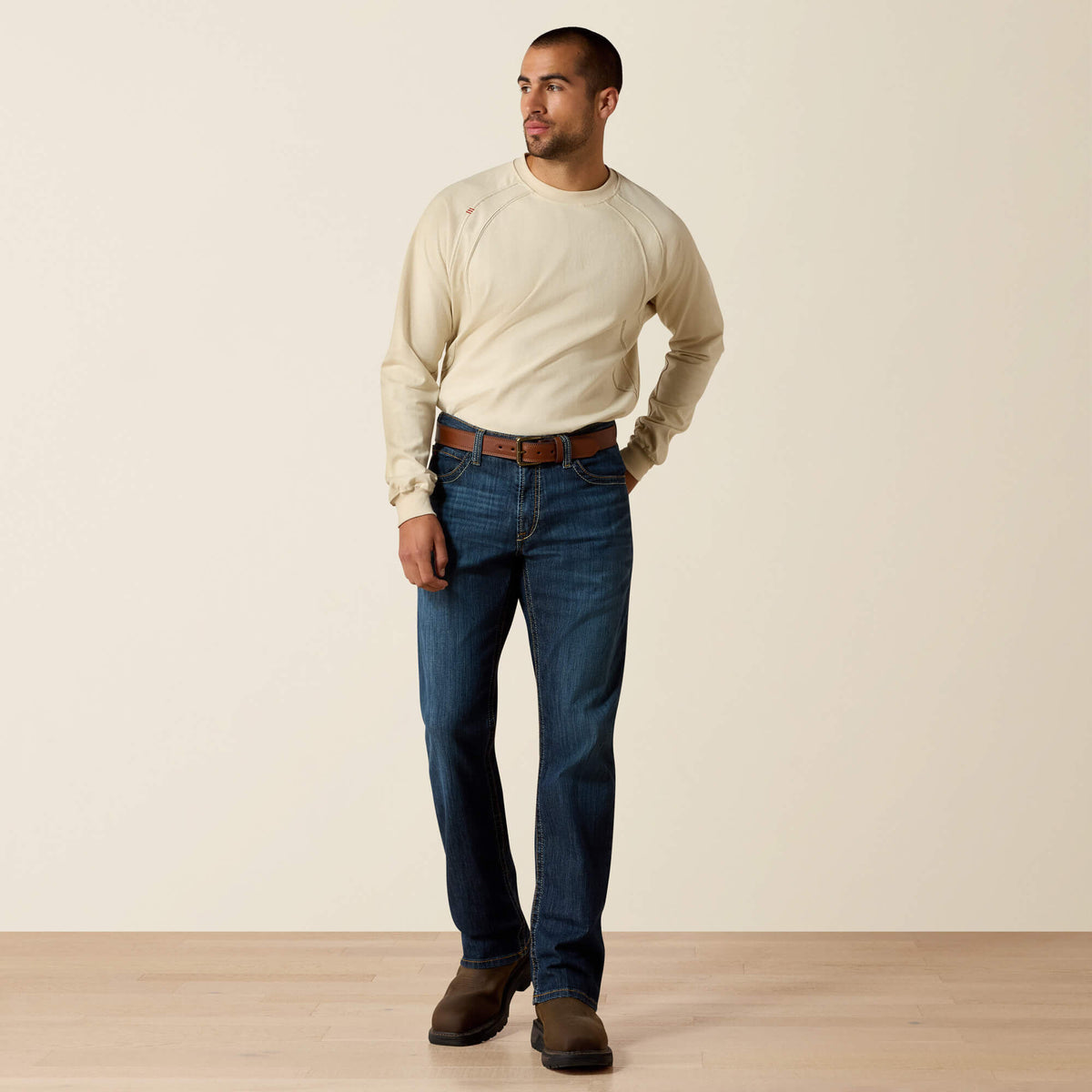 Ariat Hot Sale | FR M4 Relaxed Stretch DuraLight Jett Boot Cut Jean