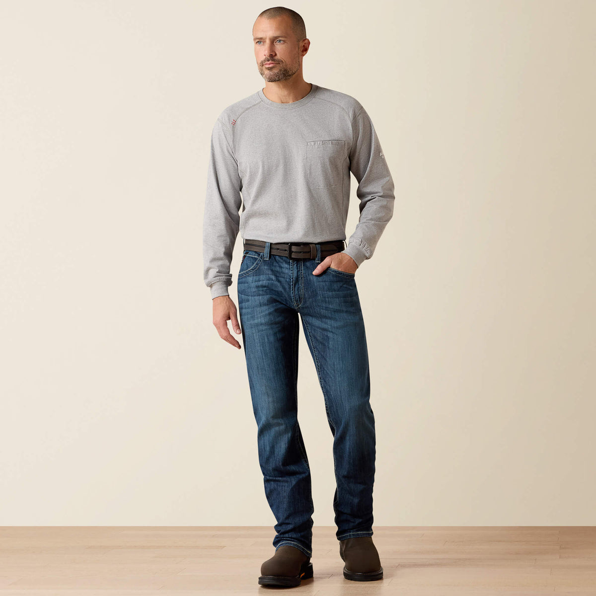 Ariat Popular | FR M5 Straight DuraLight Stretch Coltrane Straight Leg Jean