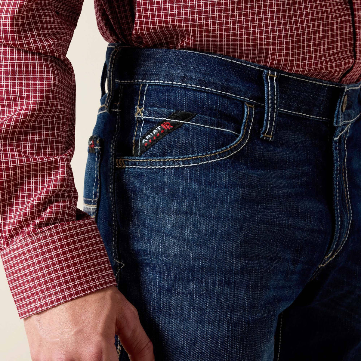 Ariat Discount | FR M4 Relaxed DuraStretch Lineup Straight Leg Jean