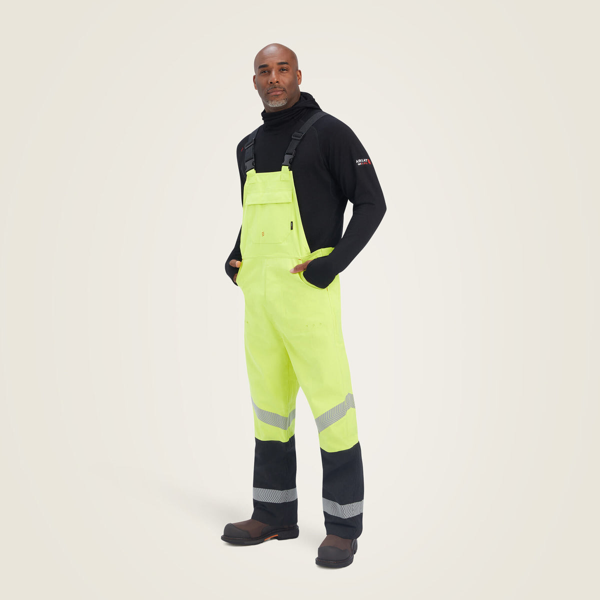 Ariat Quality | FR Hi-Vis Waterproof Bib