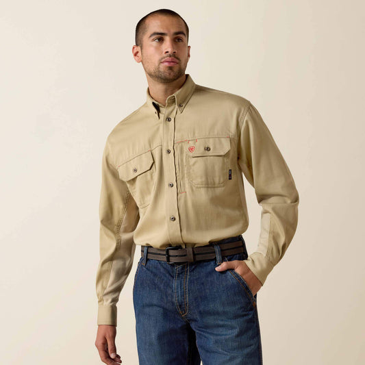 Ariat Latest | FR Solid Vent Work Shirt