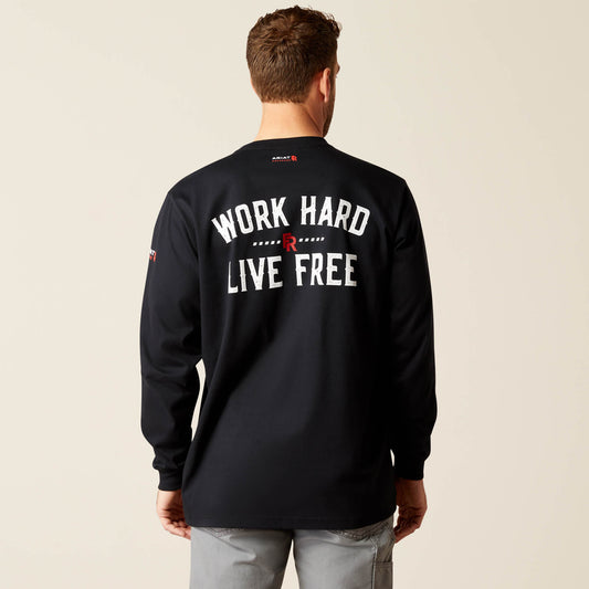 Ariat Great Value | FR Work Hard Live Free T-Shirt