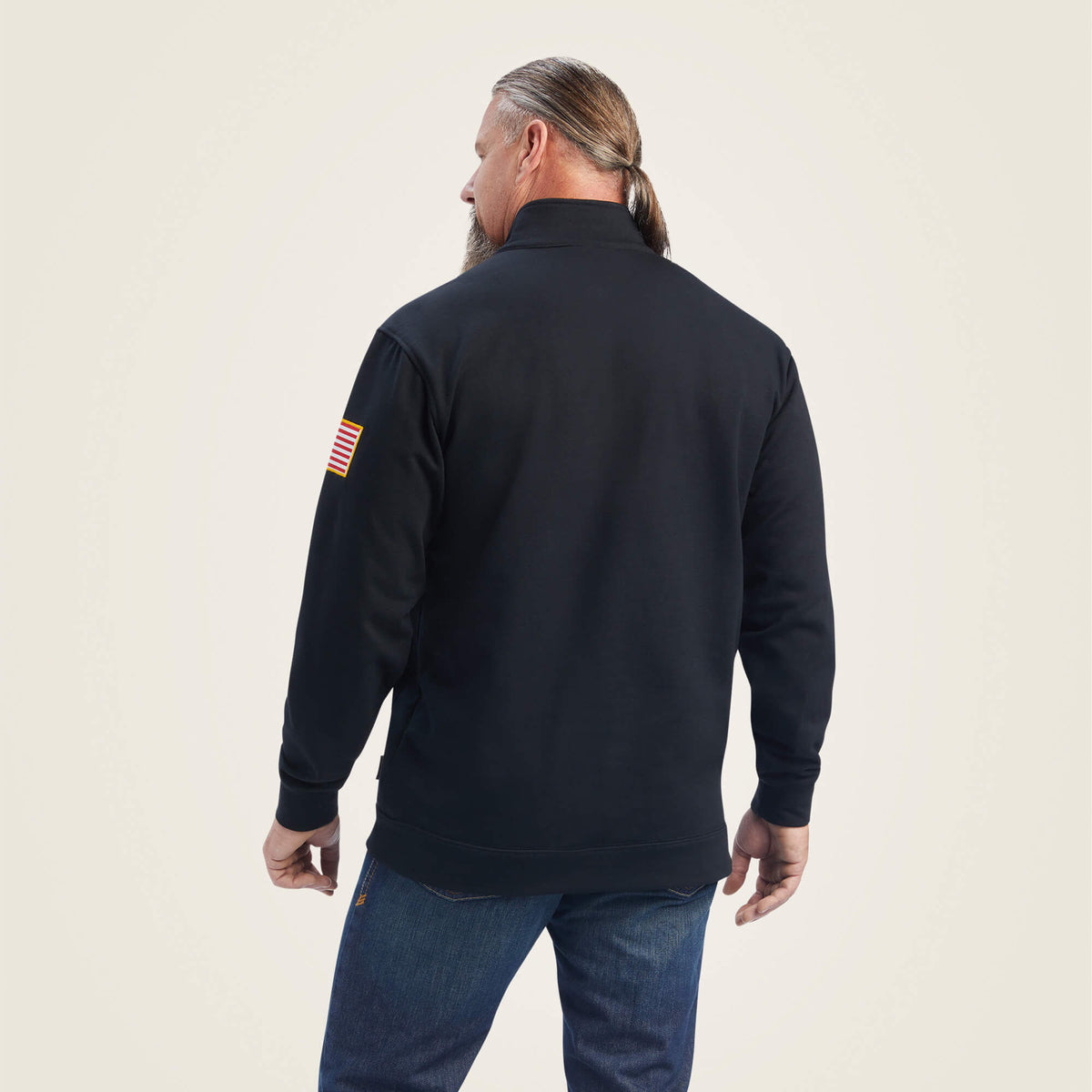 Ariat Best Seller | FR Durastrech Fleece 1/2 Zip Job Shirt