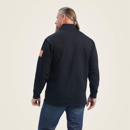 Ariat Best Seller | FR Durastrech Fleece 1/2 Zip Job Shirt