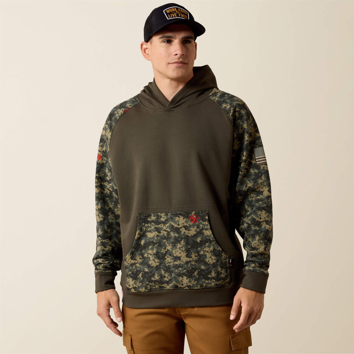 Ariat Sale | FR DuraStretch Patriot Hoodie