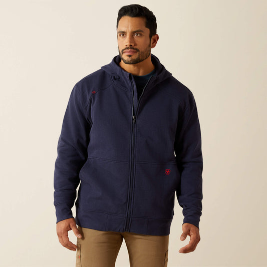Ariat Trusted | FR DuraStretch Heavyweight Fleece Full Zip Hoodie