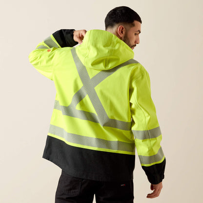 Ariat Trusted | FR Hi-Vis Hooded Waterproof Jacket