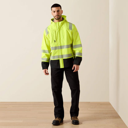 Ariat Trusted | FR Hi-Vis Hooded Waterproof Jacket