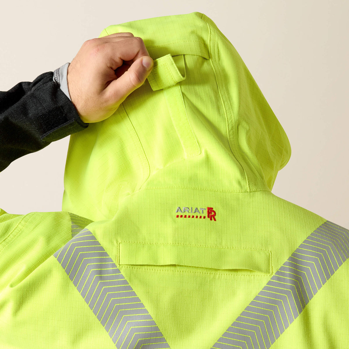 Ariat Trusted | FR Hi-Vis Hooded Waterproof Jacket