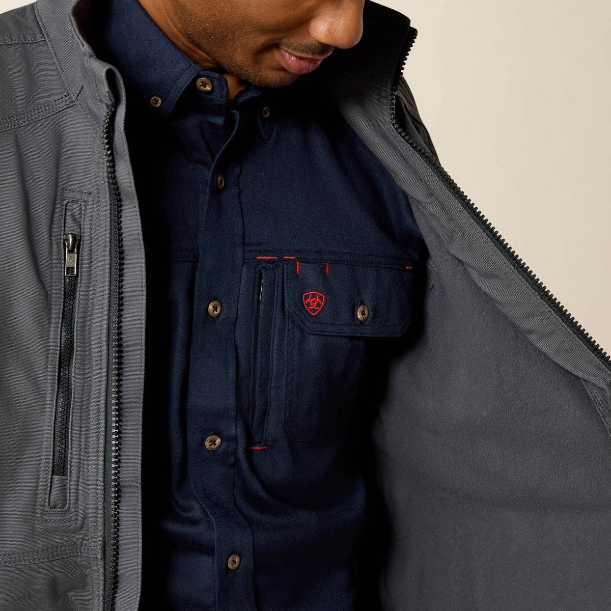 Ariat Discount | FR DuraLight Cordura Canvas Vest