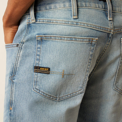 Ariat Discount | Rebar M4 Relaxed DuraStretch Basic Stackable Straight Leg Jean