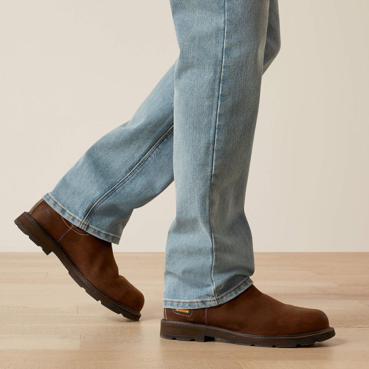 Ariat Discount | Rebar M4 Relaxed DuraStretch Basic Stackable Straight Leg Jean