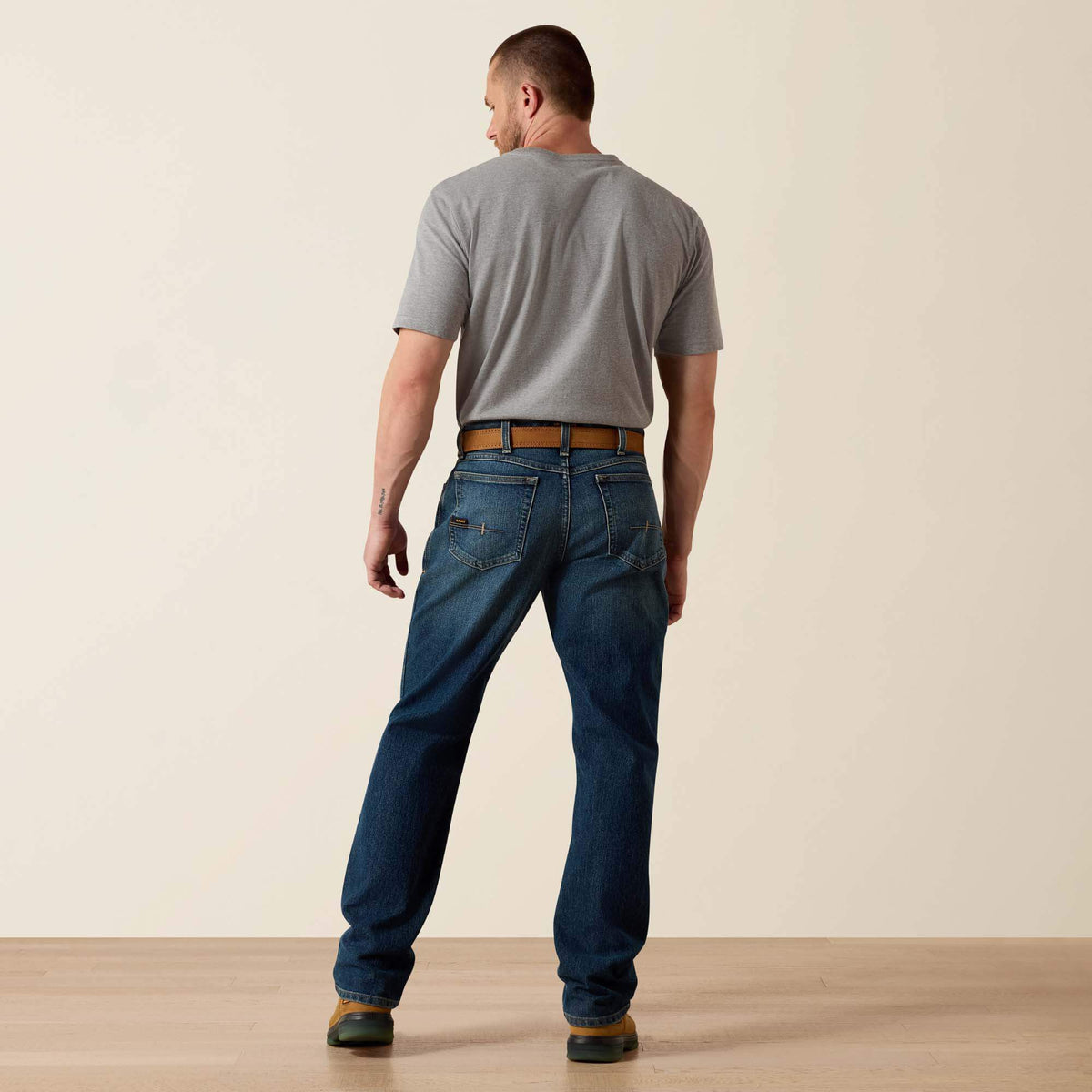 Ariat Hot Sale | Rebar M3 Loose DuraStretch Basic Stackable Straight Leg Jean