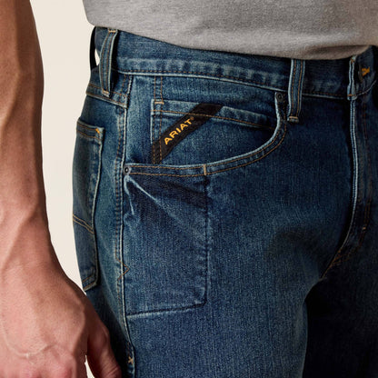 Ariat Hot Sale | Rebar M3 Loose DuraStretch Basic Stackable Straight Leg Jean