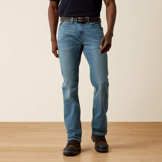 Ariat Great Value | Rebar M7 Slim Rail DuraStretch Straight Leg Jeans