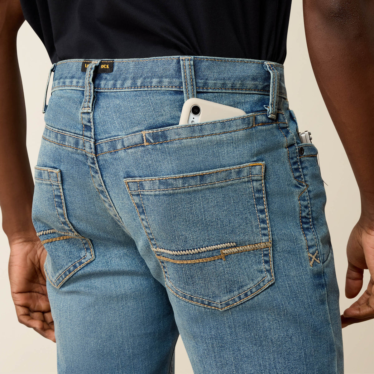 Ariat Great Value | Rebar M7 Slim Rail DuraStretch Straight Leg Jeans