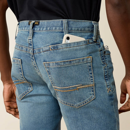 Ariat Great Value | Rebar M7 Slim Rail DuraStretch Straight Leg Jeans