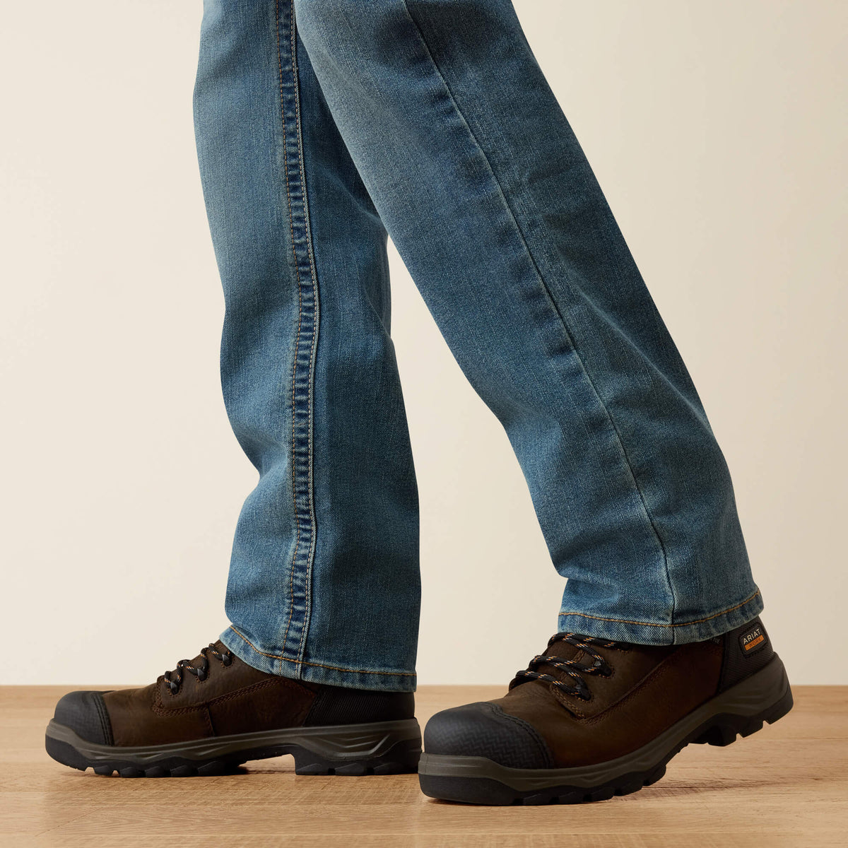 Ariat Great Value | Rebar M7 Slim Rail DuraStretch Straight Leg Jeans