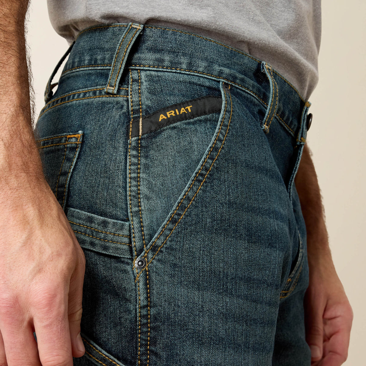Ariat Latest | Rebar M7 Slim DuraStretch Workhorse Straight Leg Jean