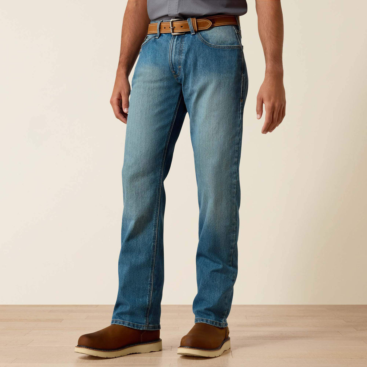 Ariat Sale | Rebar M5 DuraStretch Basic Stackable Straight Leg Jean