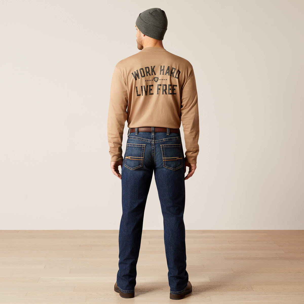Ariat Deals | Rebar M4 Relaxed Rail DuraStretch Boot Cut Jeans