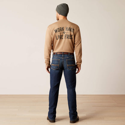 Ariat Deals | Rebar M4 Relaxed Rail DuraStretch Boot Cut Jeans
