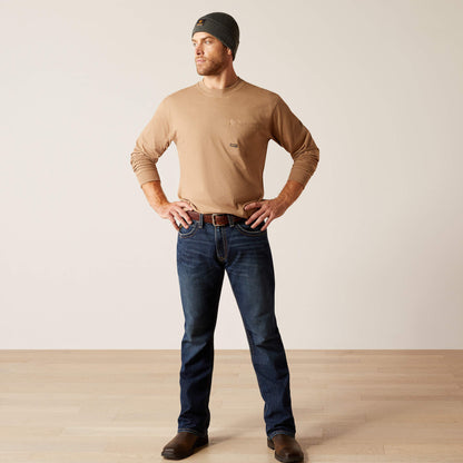 Ariat Deals | Rebar M4 Relaxed Rail DuraStretch Boot Cut Jeans