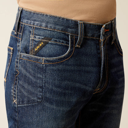 Ariat Deals | Rebar M4 Relaxed Rail DuraStretch Boot Cut Jeans