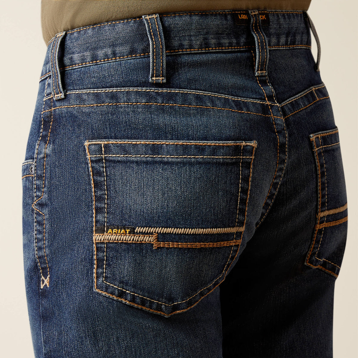 Ariat Essential | Rebar M5 Straight Rail DuraStretch Straight Leg Jeans