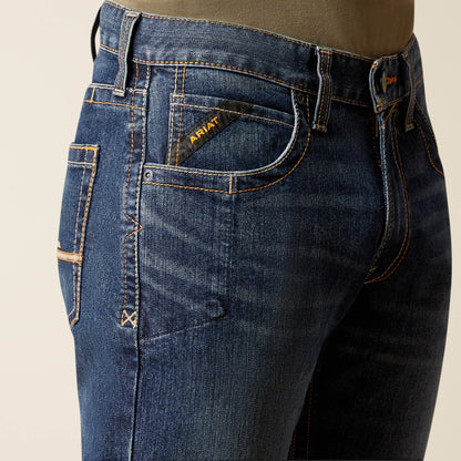 Ariat Essential | Rebar M5 Straight Rail DuraStretch Straight Leg Jeans