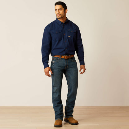 Ariat Popular | Rebar Washed Twill Work Shirt