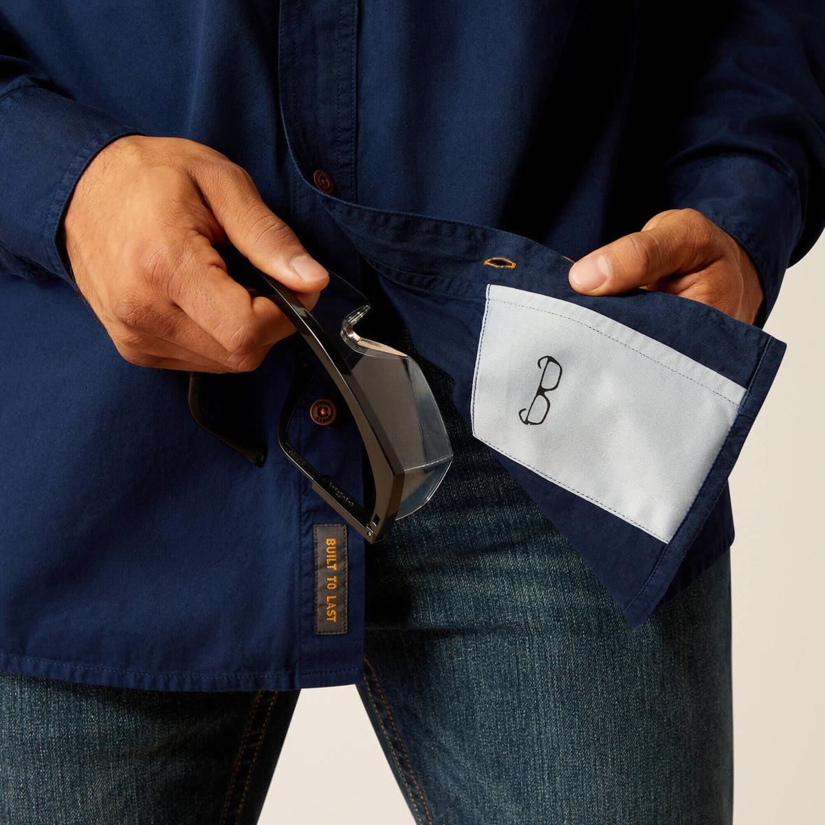 Ariat Popular | Rebar Washed Twill Work Shirt