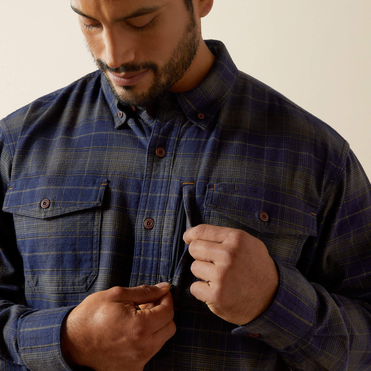 Ariat Customer Favorite | Rebar Flannel DuraStretch Work Shirt
