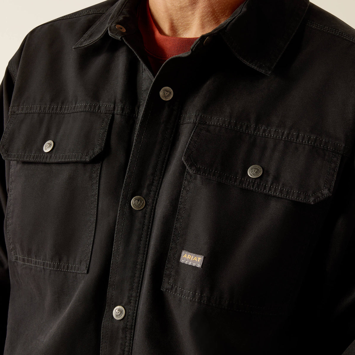 Ariat Best Price | Rebar Canvas Shirt Jacket