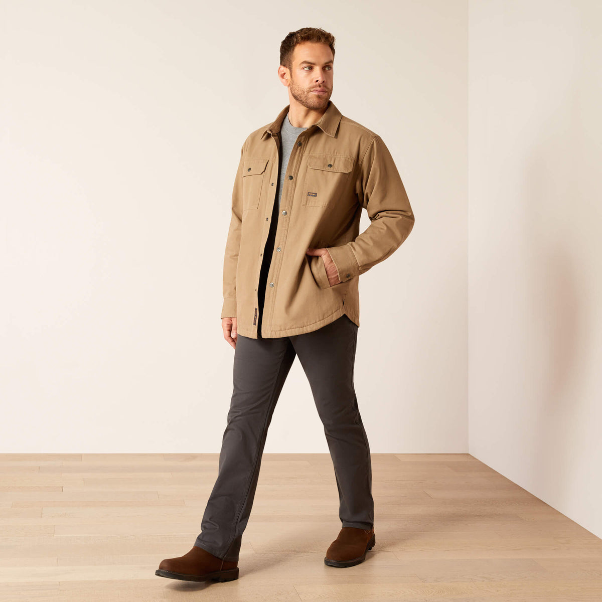 Ariat Recommended | Rebar Canvas Shirt Jacket