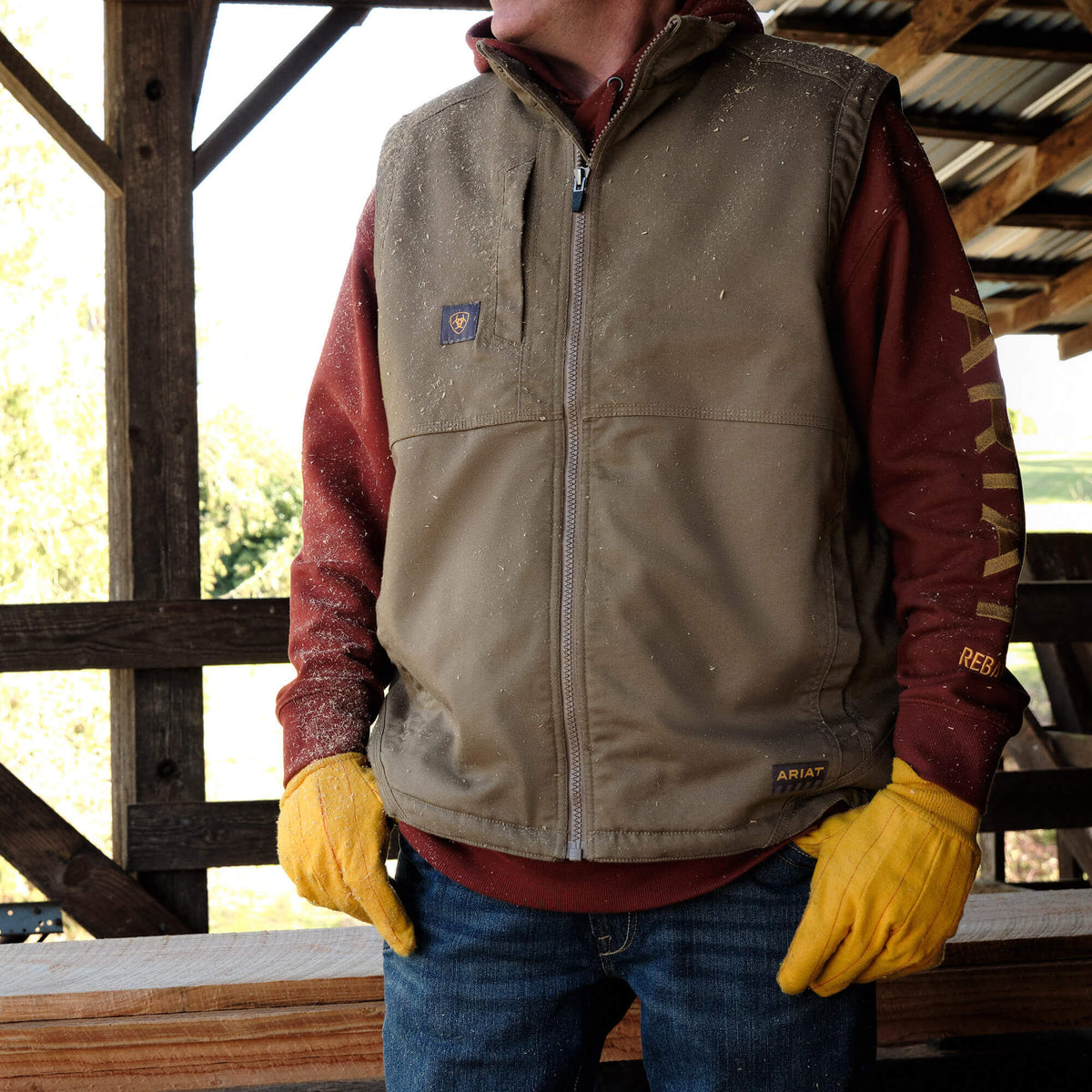 Ariat Hot Sale | Rebar DuraCanvas Vest