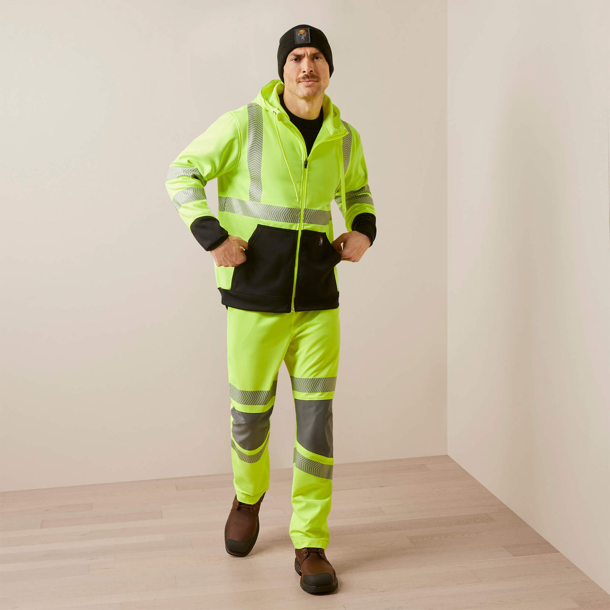 Ariat Everyday | Rebar WorkTek Hi-Vis Full Zip Hoodie
