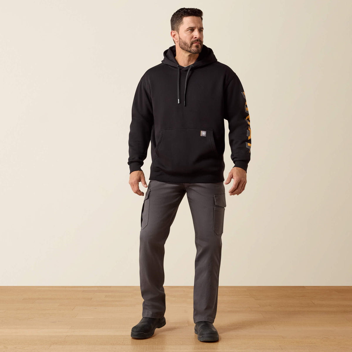 Ariat New | Rebar Lightweight Logo Hoodie