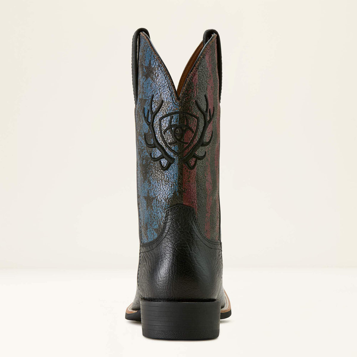 Ariat Trusted | Sport Liberty Antler Wide Square Toe Cowboy Boot