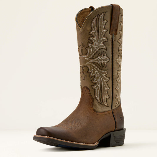 Ariat Top Pick | Hustler Narrow Cutter Toe Cowboy Boot