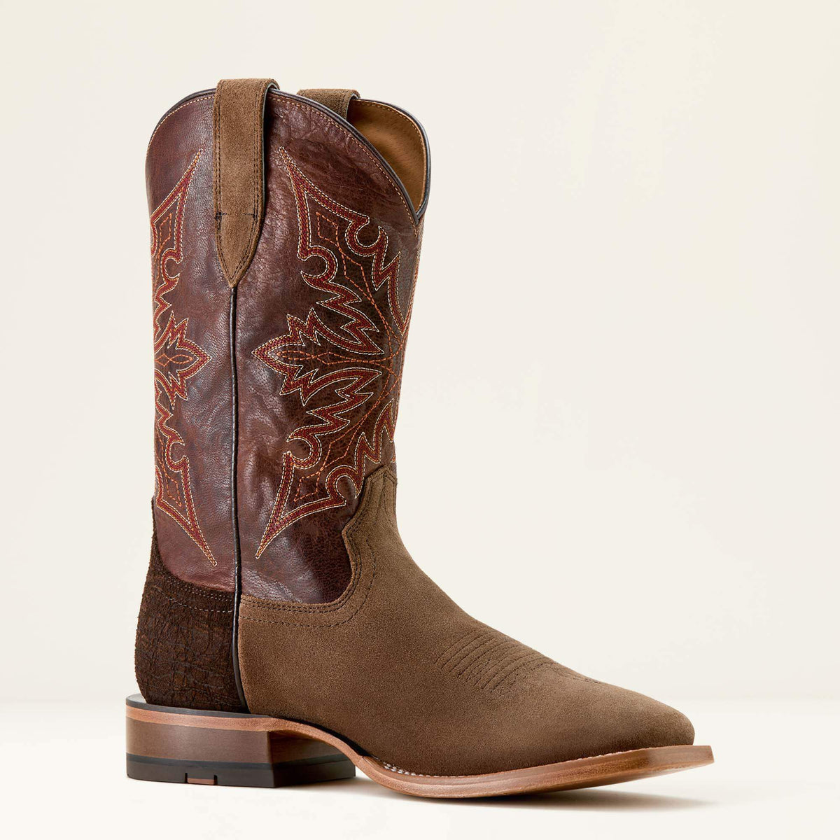 Ariat Premium | Circuit Gritty Wide Square Toe Cowboy Boot